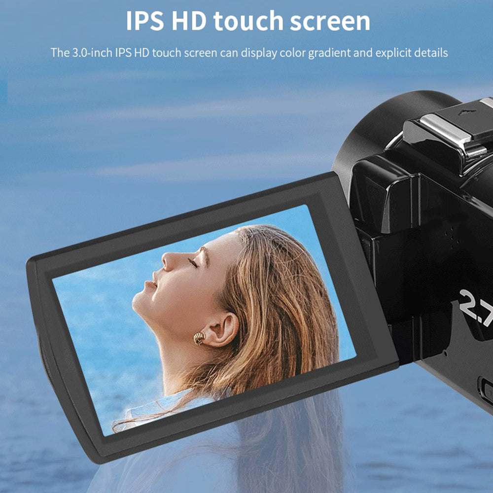ORDRO V17 Night Vision 3.0-inch Touch Screen 16X Zoom 2.7K HD Digital Video Camera ORDRO V17 Night Vision 3.0-inch Touch Screen 16X Zoom 2.7K HD Digital Video Camera